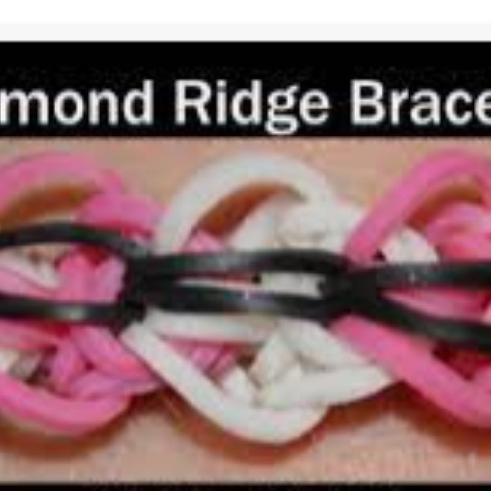 Diamond ridge bracelet